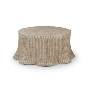 Newport Rattan Coffee Table-Blue Hand Home