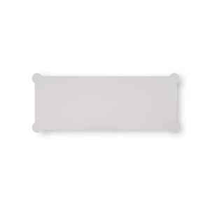 Kelly 3 Drawer Desk In True White-Blue Hand Home