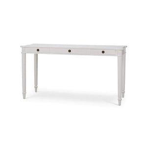 Kelly 3 Drawer Desk-Blue Hand Home