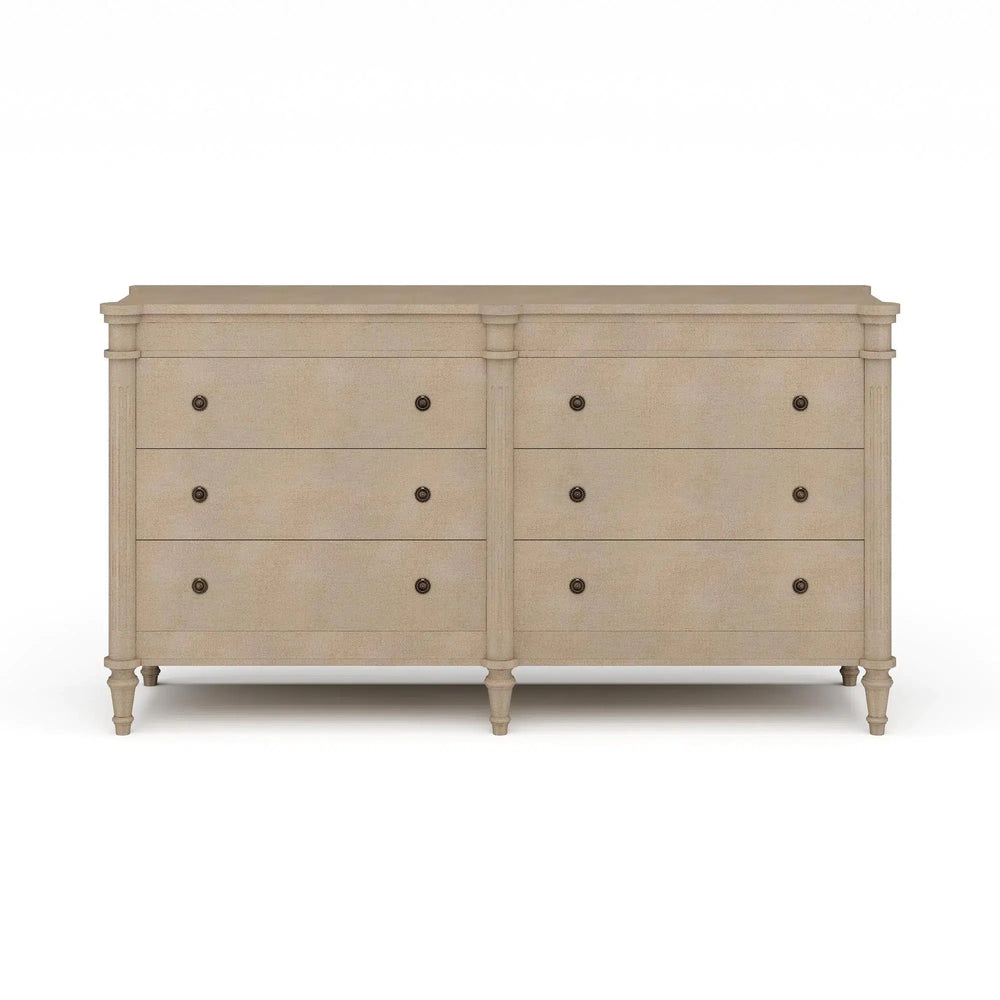 Kelly 6 Drawer Dresser-Blue Hand Home