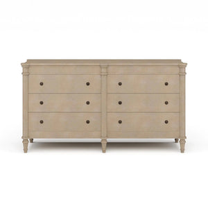 Kelly 6 Drawer Dresser-Blue Hand Home