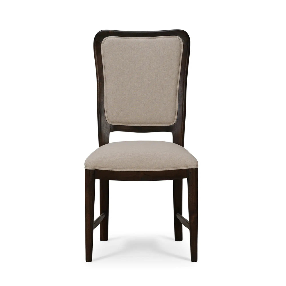 Laurna Dining Chair w/ Upholstered Back-Blue Hand Home