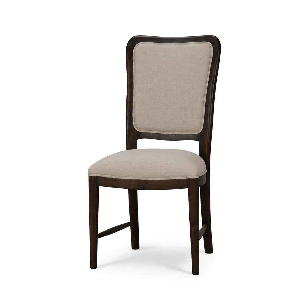 Laurna Dining Chair w/ Upholstered Back-Blue Hand Home