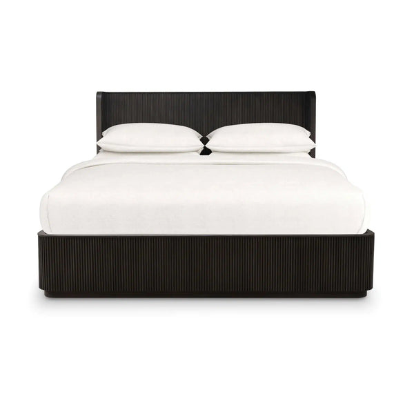 Kraton Rounded Bed King-Blue Hand Home