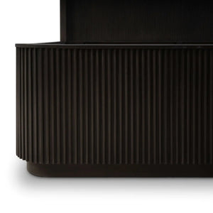 Kraton Rounded Bed King-Blue Hand Home