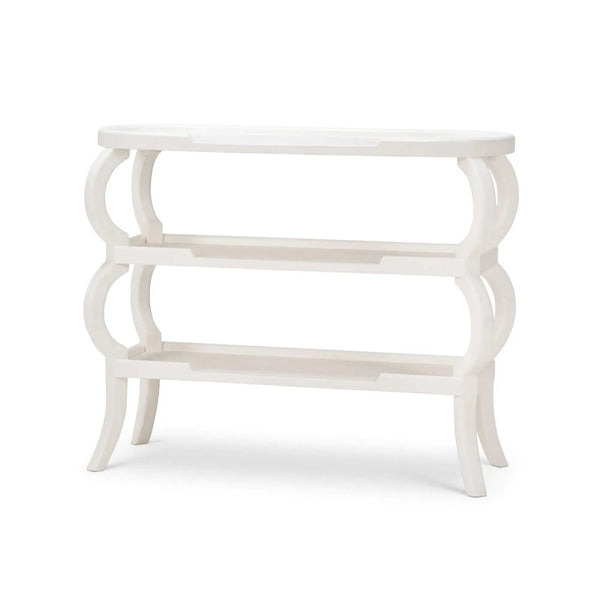 Savanah 3 Tiered Console Table-Blue Hand Home