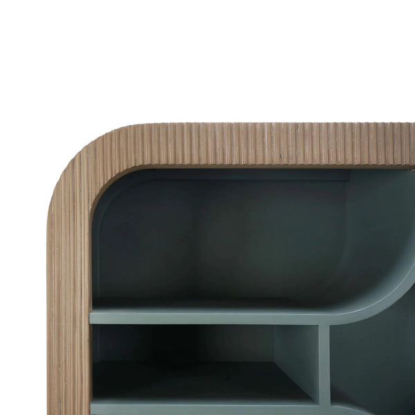 Kraton Bookcase-Blue Hand Home