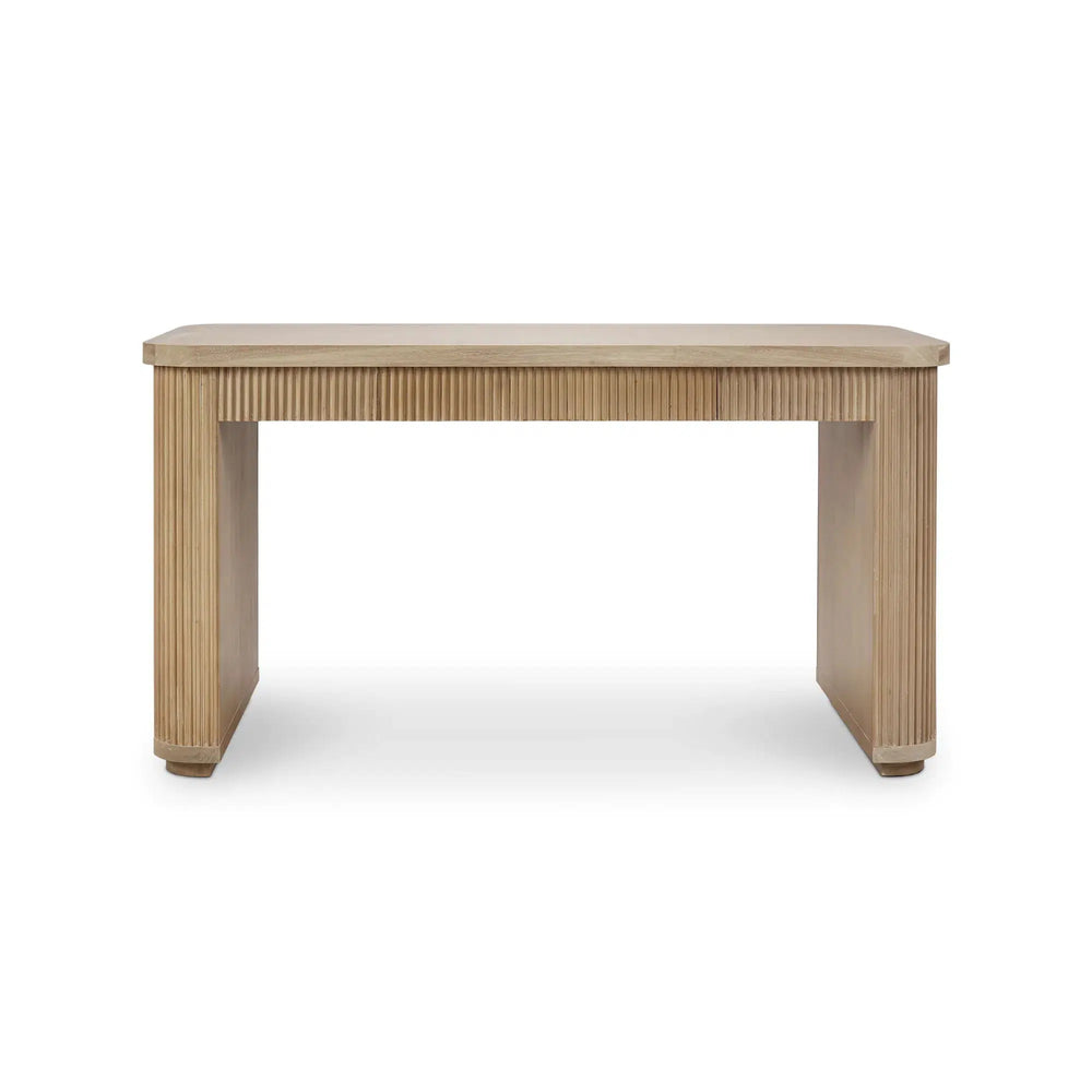 Kraton Rounded Rectangular Desk-Blue Hand Home