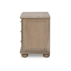 Luna 3 Drawer Bedside Table-Blue Hand Home