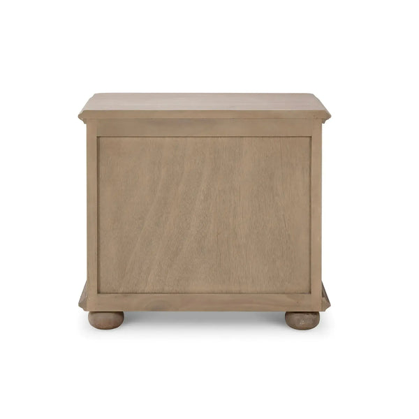 Luna 3 Drawer Bedside Table-Blue Hand Home