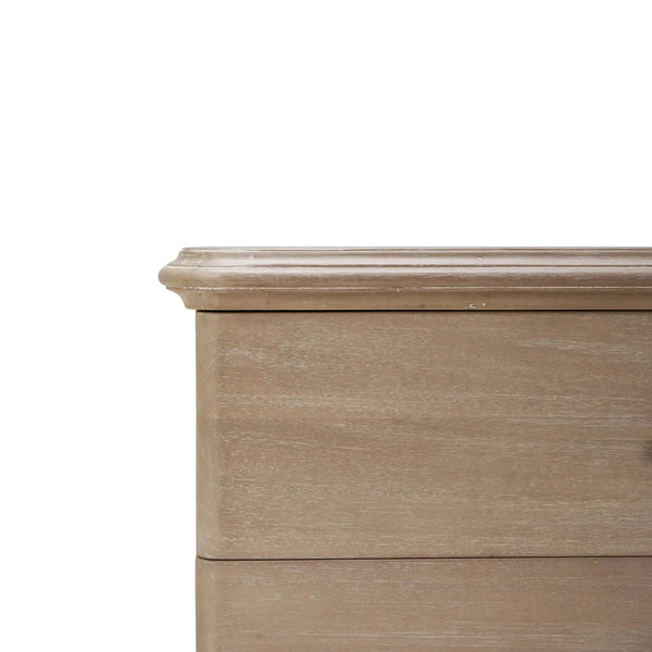 Luna 3 Drawer Bedside Table-Blue Hand Home