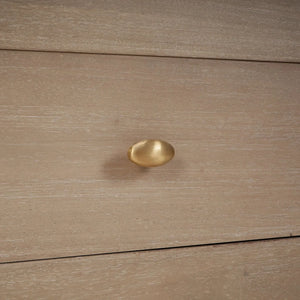 Luna 3 Drawer Bedside Table-Blue Hand Home