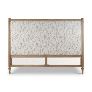 Kelly Upholstered Bed King-Blue Hand Home