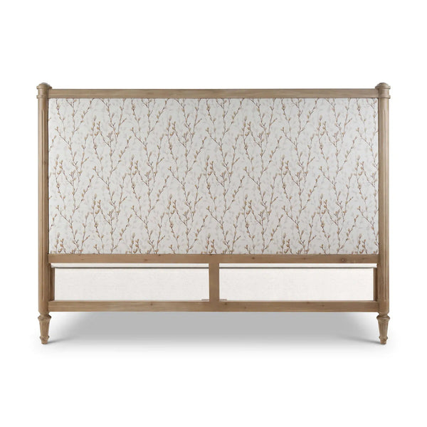 Kelly Upholstered Bed King-Blue Hand Home