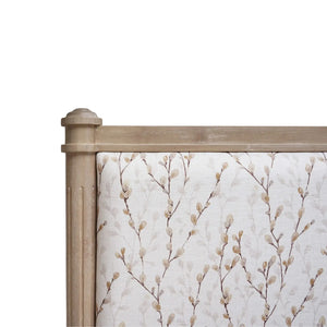 Kelly Upholstered Bed King-Blue Hand Home