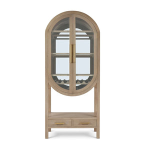 Napa Wine Cabinet-Blue Hand Home