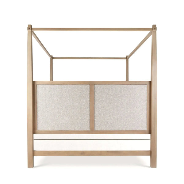 Luna Canopy Bed King-Blue Hand Home