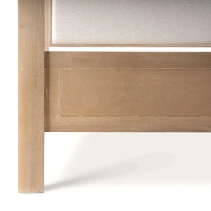 Luna Canopy Bed King-Blue Hand Home