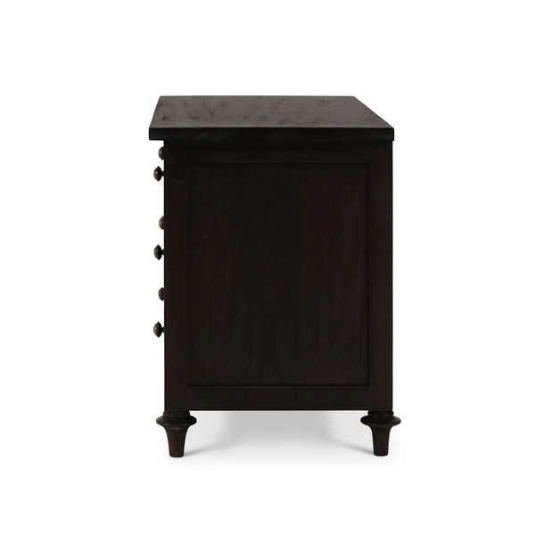 Laguna 3 Drawer Bedside Table-Blue Hand Home