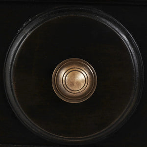 Laguna 3 Drawer Bedside Table-Blue Hand Home