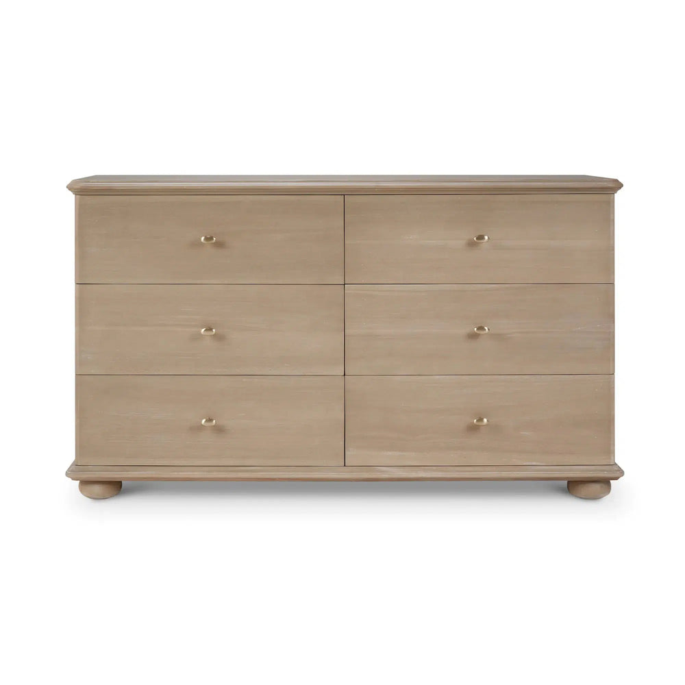 Luna 6 Drawer Dresser-Blue Hand Home
