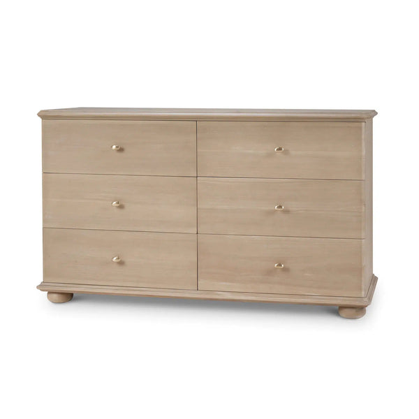 Luna 6 Drawer Dresser-Blue Hand Home