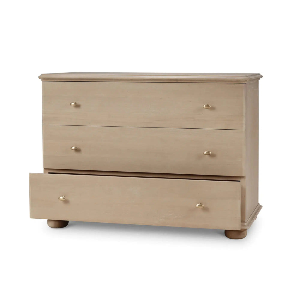 Luna 3 Drawer Dresser-Blue Hand Home