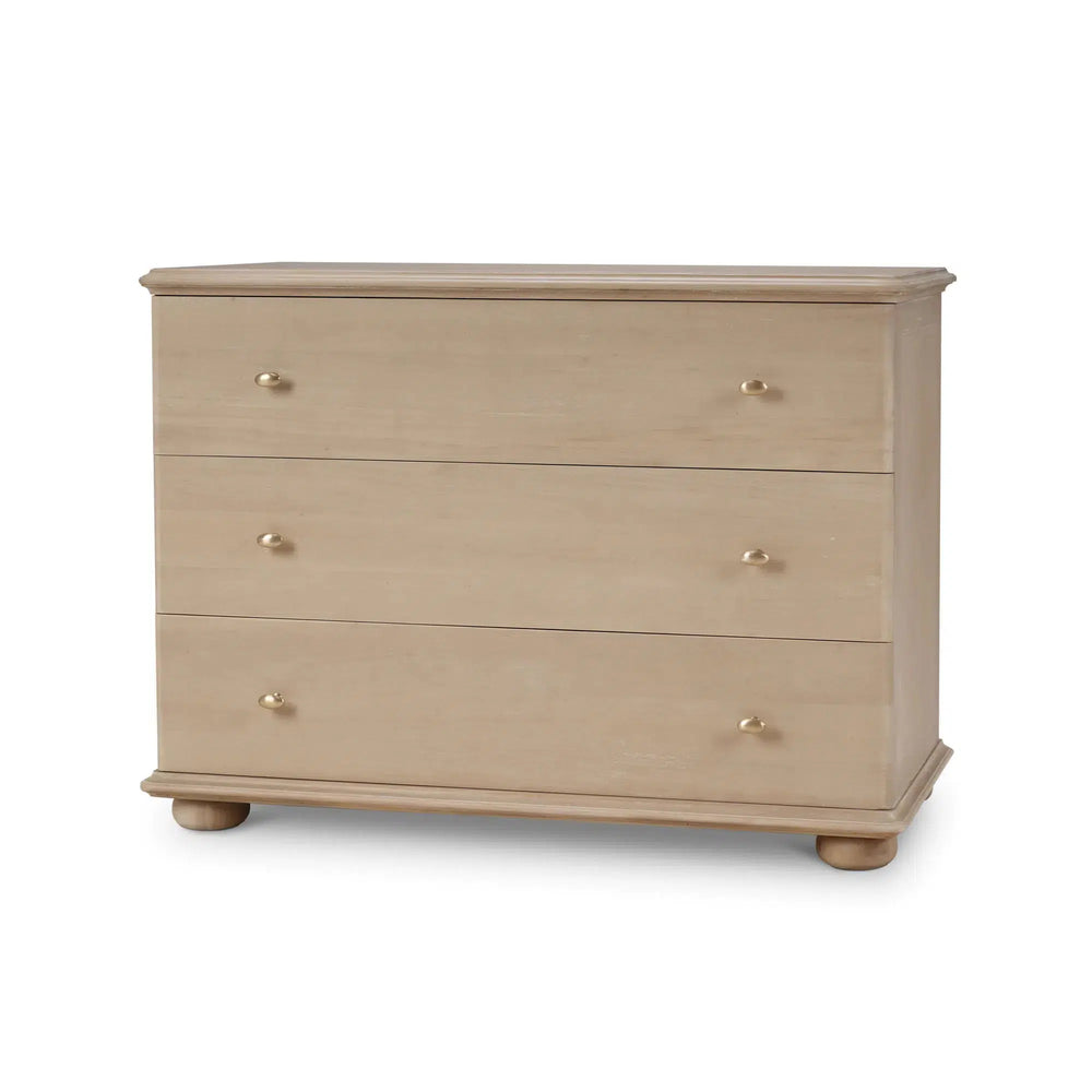 Luna 3 Drawer Dresser-Blue Hand Home