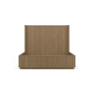 Kraton Rounded Queen Bed-Blue Hand Home