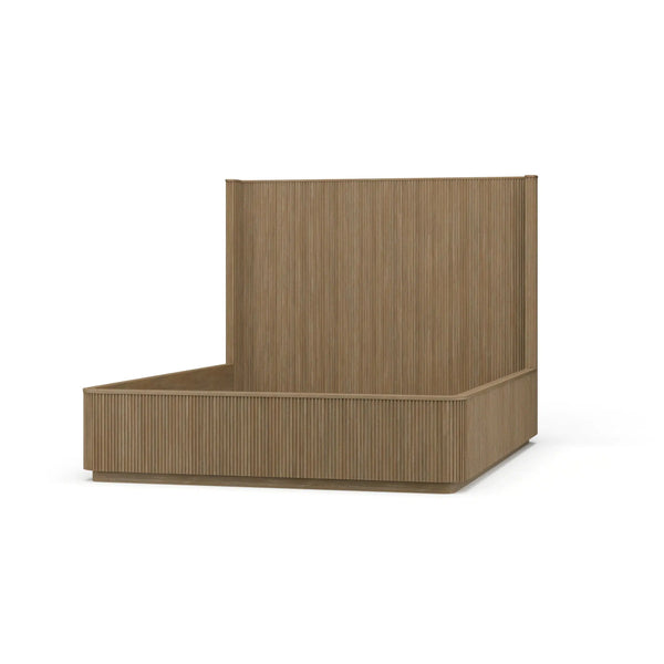 Kraton Rounded Queen Bed-Blue Hand Home