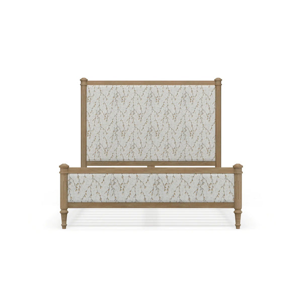 Kelly Upholstered Bed Queen-Blue Hand Home