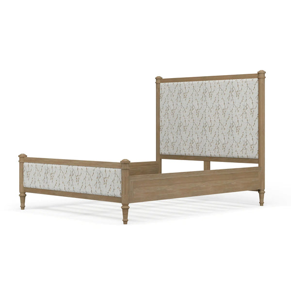 Kelly Upholstered Bed Queen-Blue Hand Home