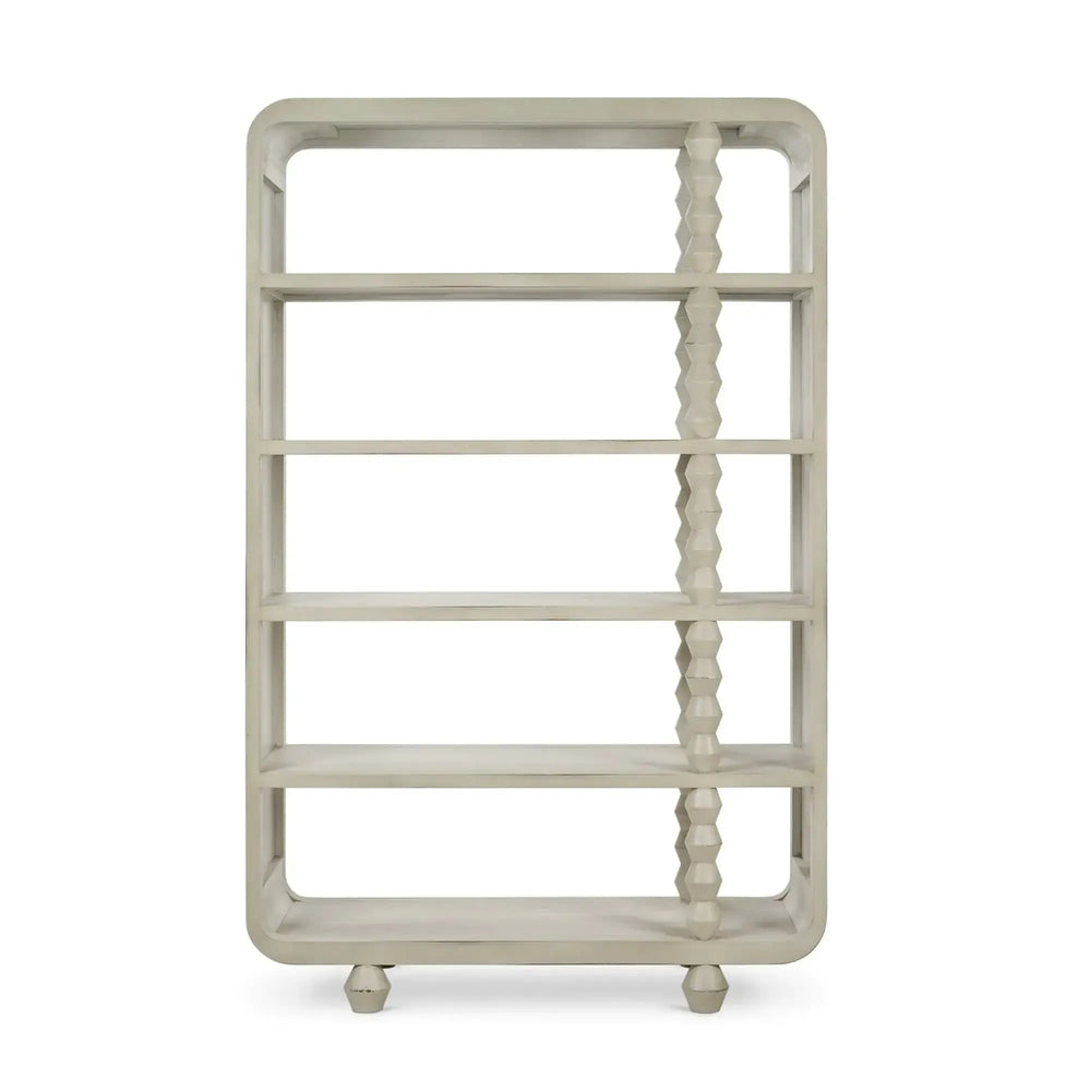 Ligna Open Bookcase-Blue Hand Home