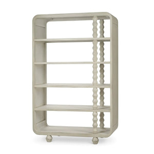 Ligna Open Bookcase-Blue Hand Home