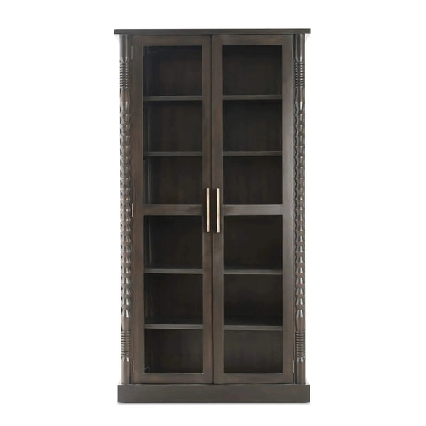 Ligna Display Cabinet-Blue Hand Home