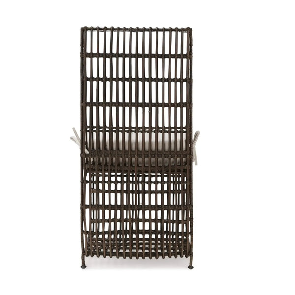 Carmel Rattan Chair-Blue Hand Home
