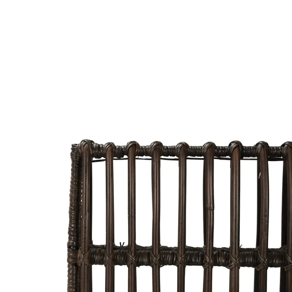 Carmel Rattan Chair-Blue Hand Home