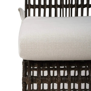 Carmel Rattan Chair-Blue Hand Home