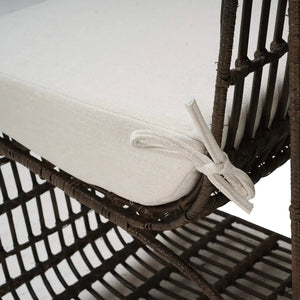 Carmel Rattan Chair-Blue Hand Home