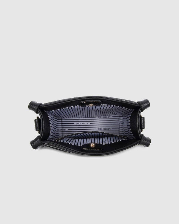 Parker Logo Crossbody Bag - Black-Blue Hand Home