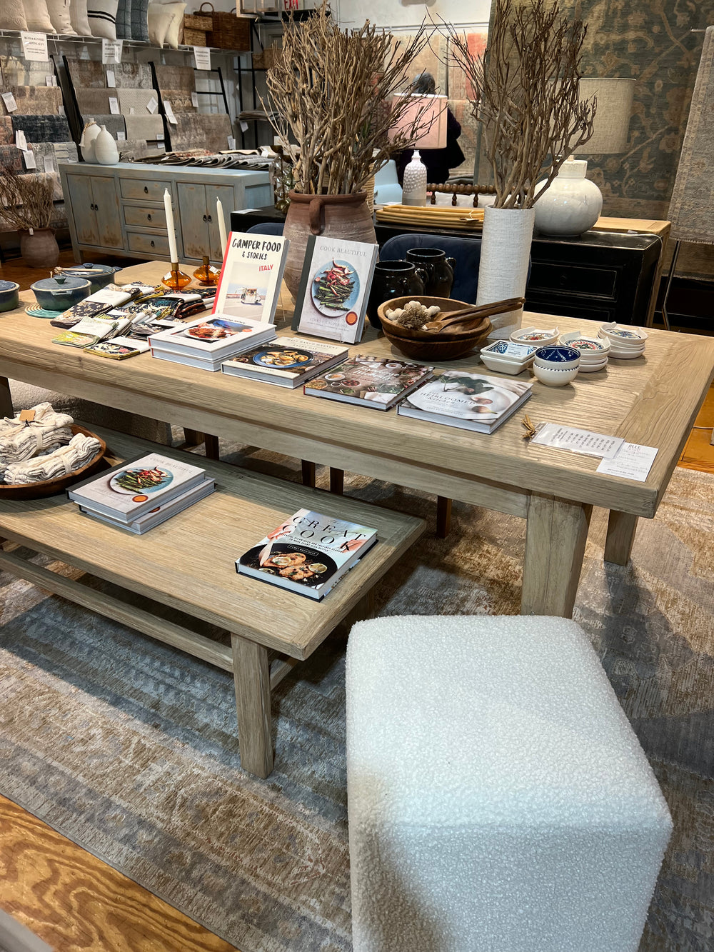 Dale Dining Table - 84-Blue Hand Home