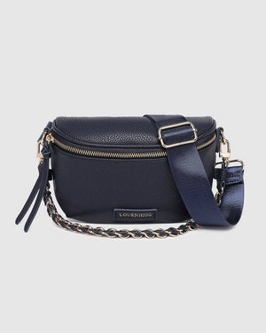 Halsey Sling Bag - Navy-Blue Hand Home