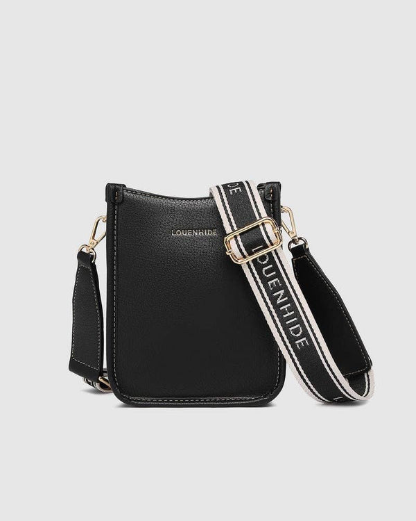 Parker Logo Crossbody Bag - Black-Blue Hand Home