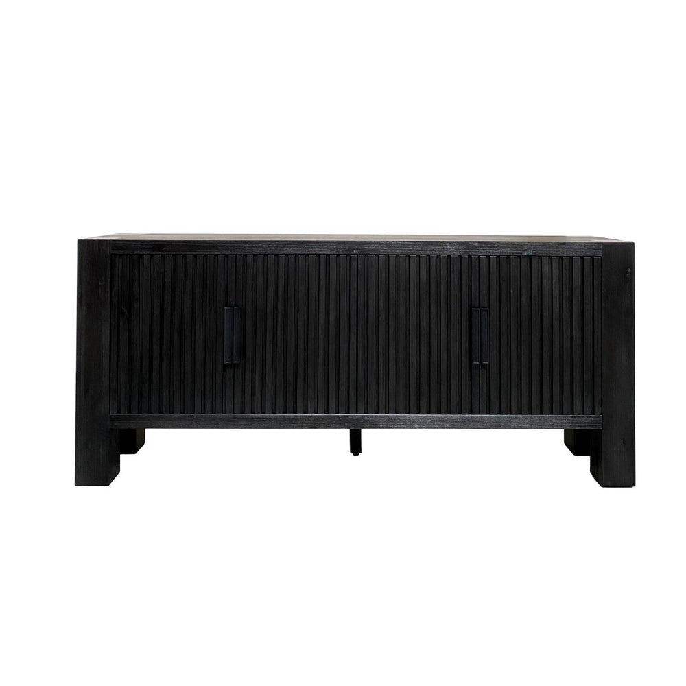 Reed 4 Door Sideboard-Blue Hand Home