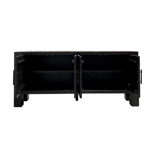 Reed 4 Door Sideboard-Blue Hand Home