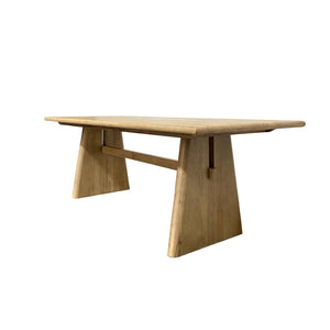 Natalie 90" Rect Dining Table-Blue Hand Home