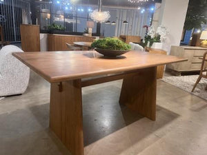 Natalie 76" Rect Counter Table-Blue Hand Home