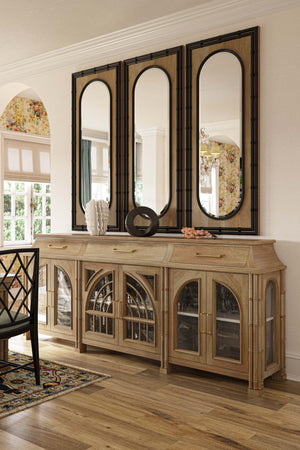 Large Farringdon Mirror-Blue Hand Home