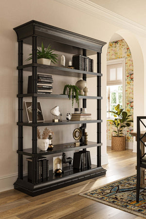 Farringdon Shelving Unit-Blue Hand Home