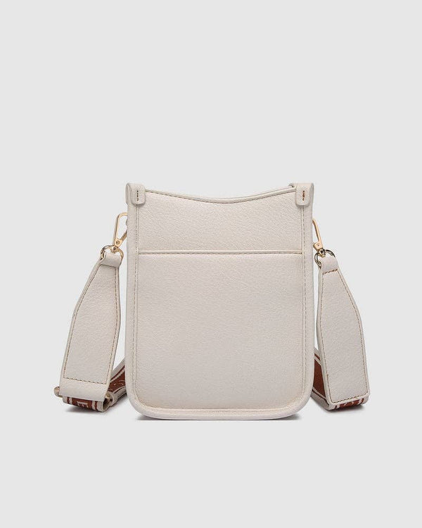 Parker Logo Crossbody Bag - Vanilla-Blue Hand Home